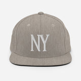 NY CITY SERIES WHITE SNAPBACK HAT