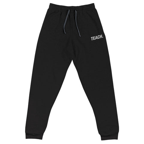 TEACH. Embroidered  Joggers