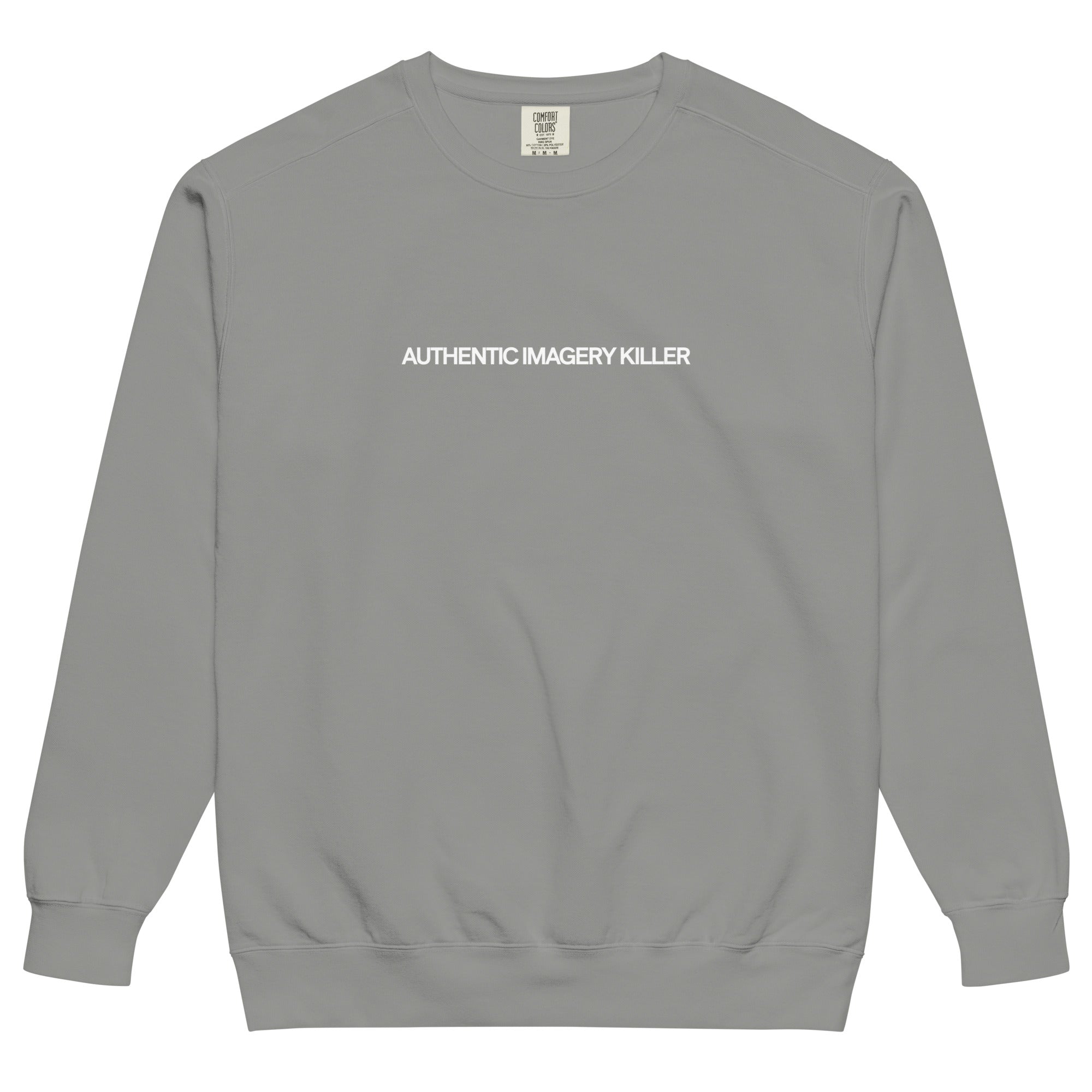 スウェット・トレーナー HUECLOSET Pigment Patch Sweatshirt SE158 RVCA Men's PTC Pigment Hoodie, Green Haze at Amazon Men's