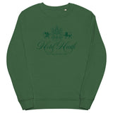 Hotel Heath Coat of Arms Logo Green Organic Sweatshirt