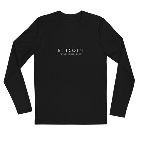 Bitcoin Skyline 2 LS T-Shirt
