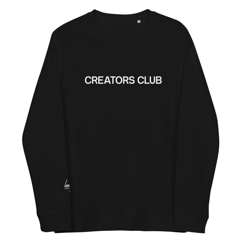 Creators Club Organic Raglan Sweatshirt