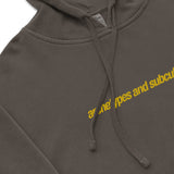 Archetypes and Subcultures Pigment-dyed Hoodie